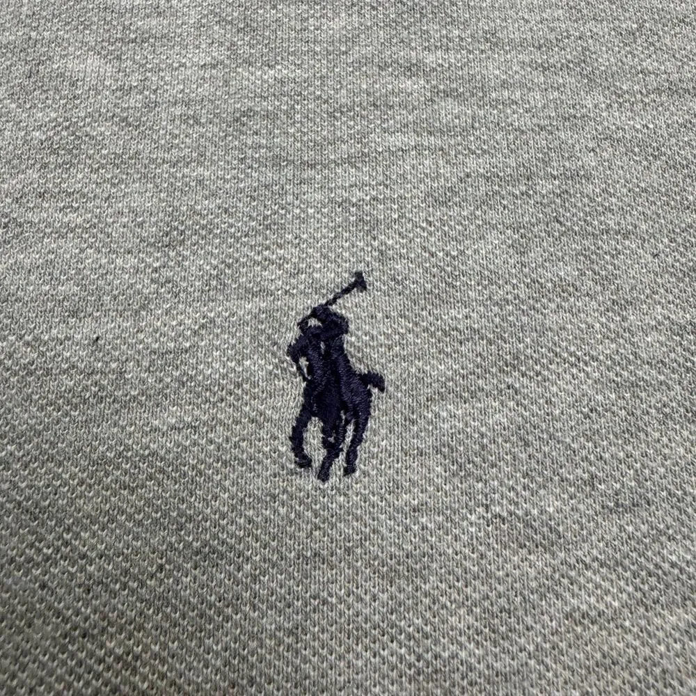 Polo By Ralph Lauren Short Sleeve Cotton Polo Shirt Mens XXL Gray Casual Preppy